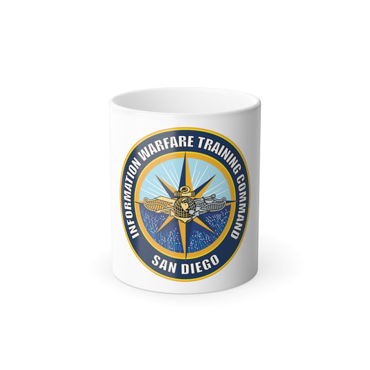 Information Warfare Training Command San Diego (U.S. Navy) Color Changing Mug 11oz