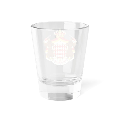 Great coat of arms of the house of Grimaldi - Shot Glass 1.5oz