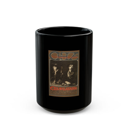 The Charlatans Poster (Music Poster) Black Coffee Mug