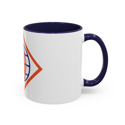 2d Signal Brigade (U.S. Army) Accent Coffee Mug