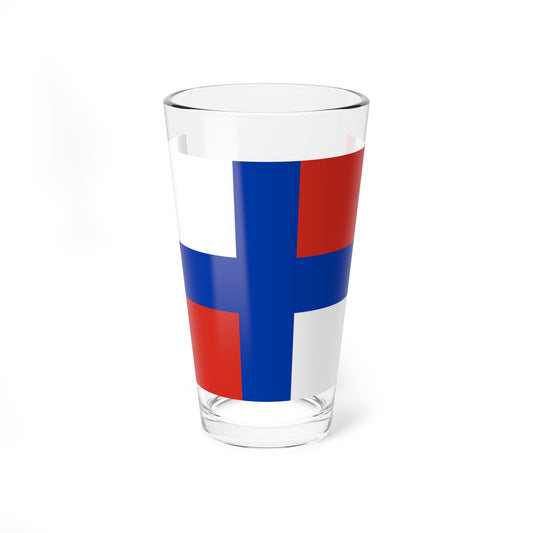 Flag of Russia 1668-1693 (Russia) Pint Glass 16oz