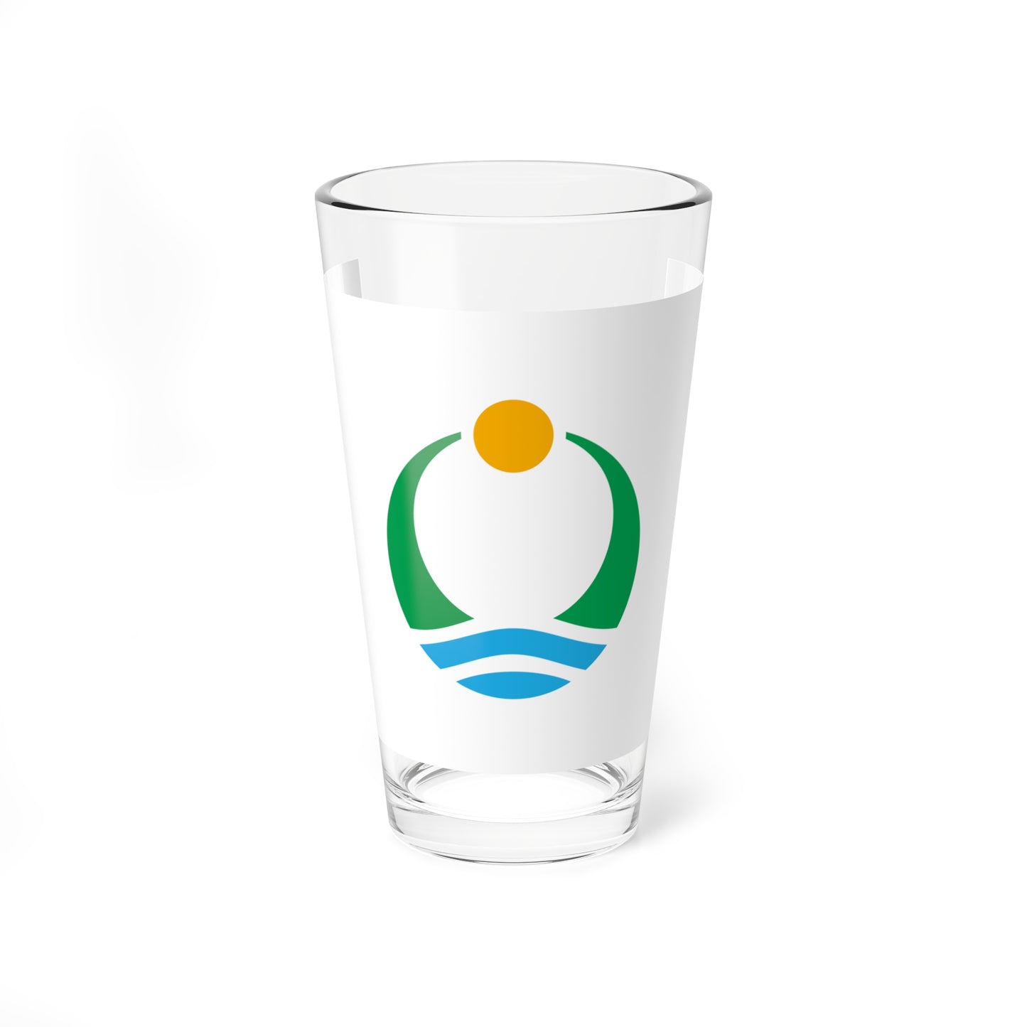 Flag of Aga Niigata (Japan) Pint Glass 16oz