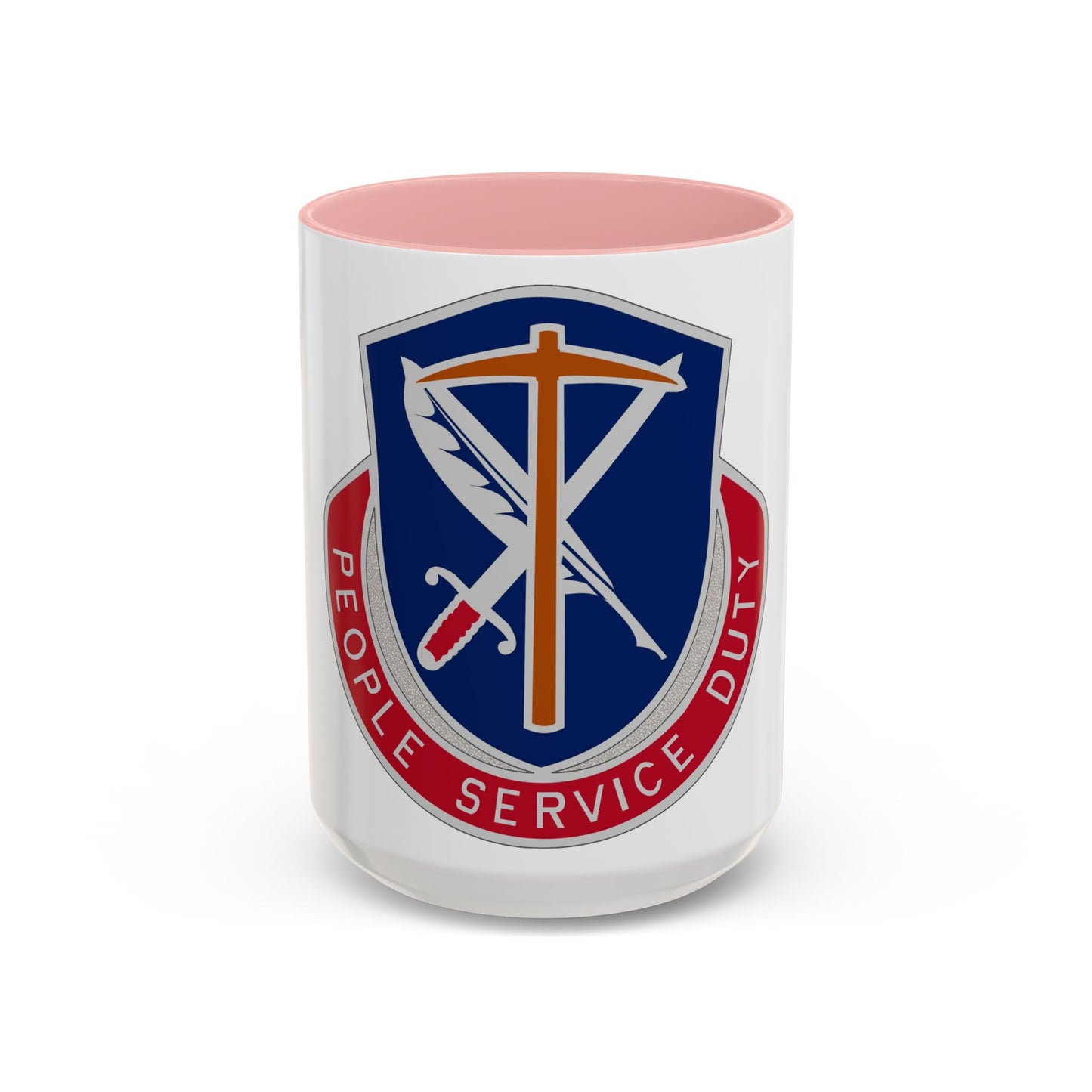 49 Personnel Services Battalion (U.S. Army) Accent Coffee Mug