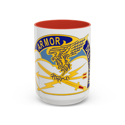 635 Aviation Group (U.S. Army) Accent Coffee Mug
