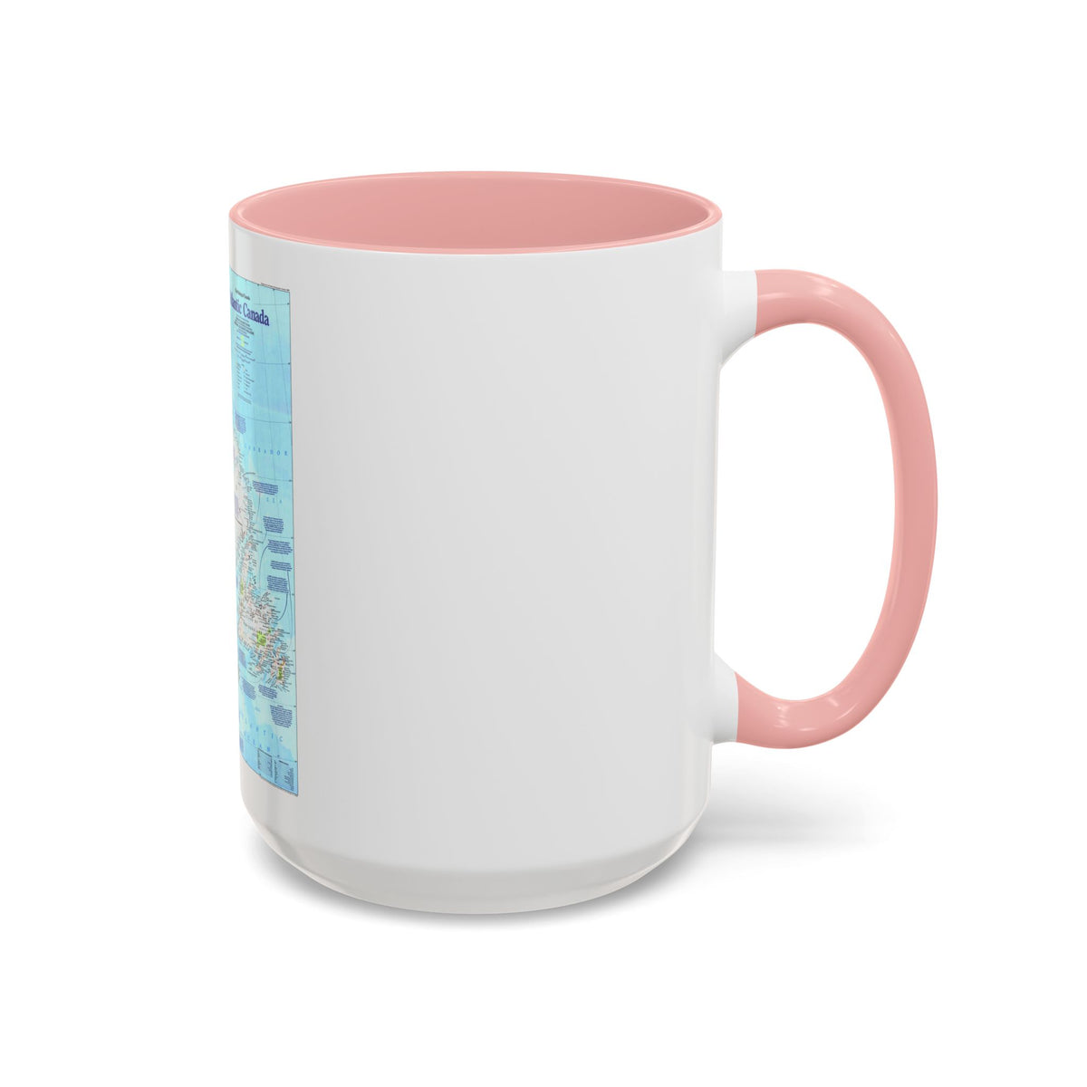 Canada - Atlantic 1 (1992) (Map) Accent Coffee Mug