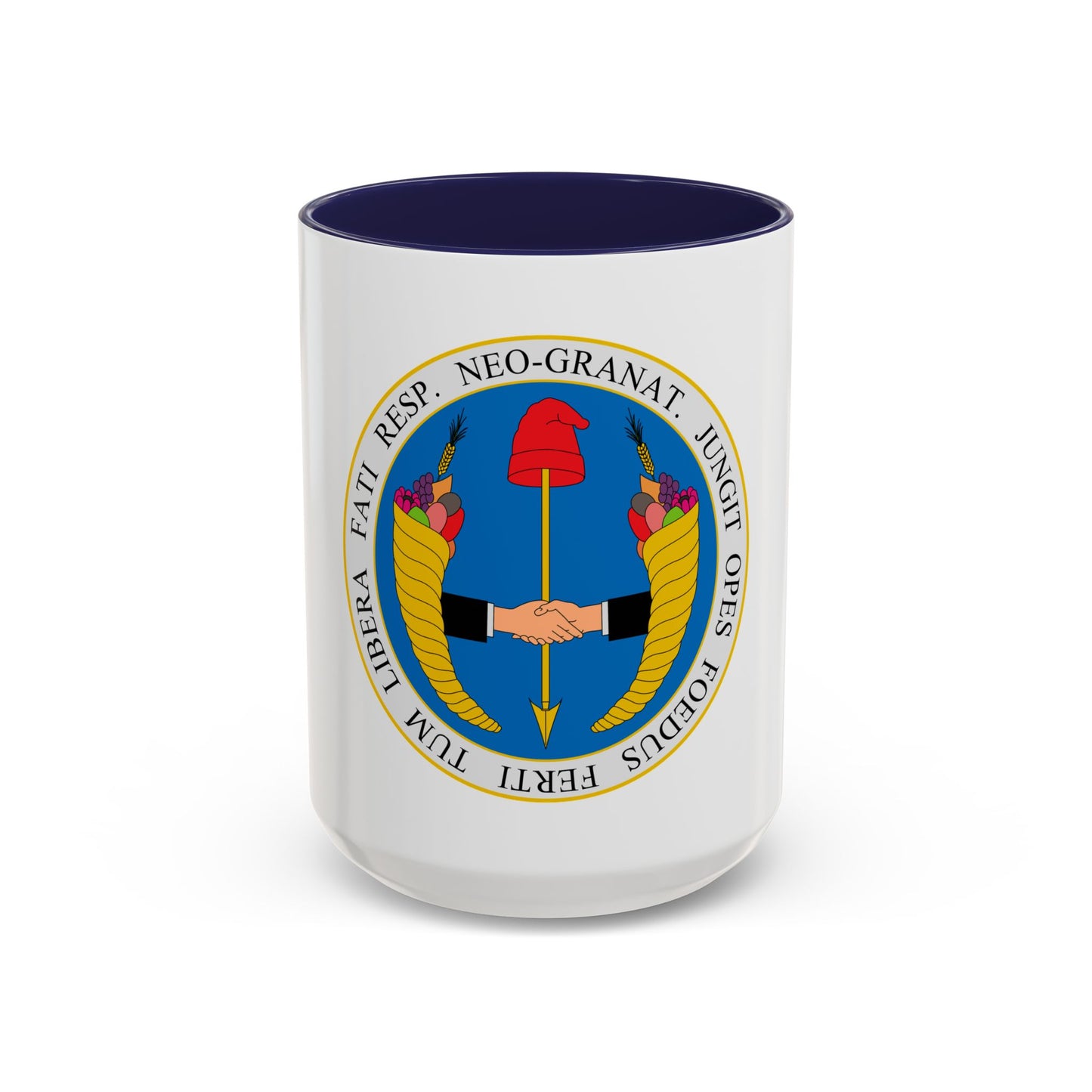 Coat of arms of United Provinces of New Granada - Accent Coffee Mug