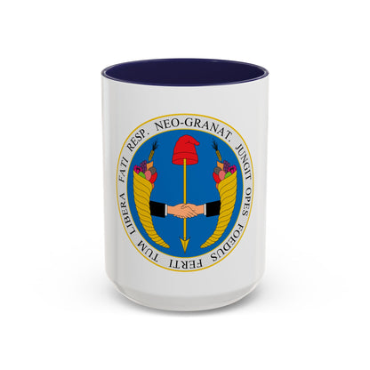 Coat of arms of United Provinces of New Granada - Accent Coffee Mug