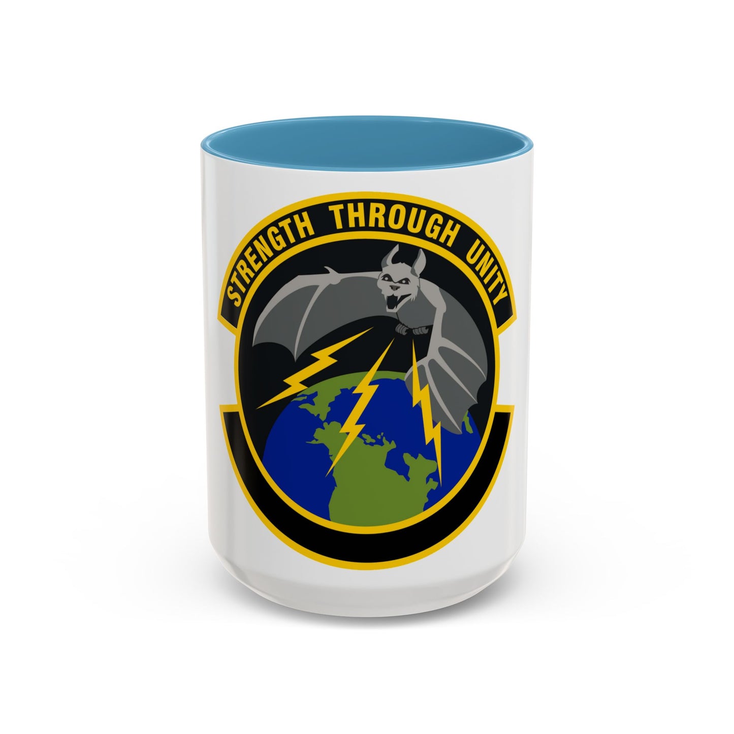 595 Operations Support Flight AFSPC (U.S. Air Force) Accent Coffee Mug