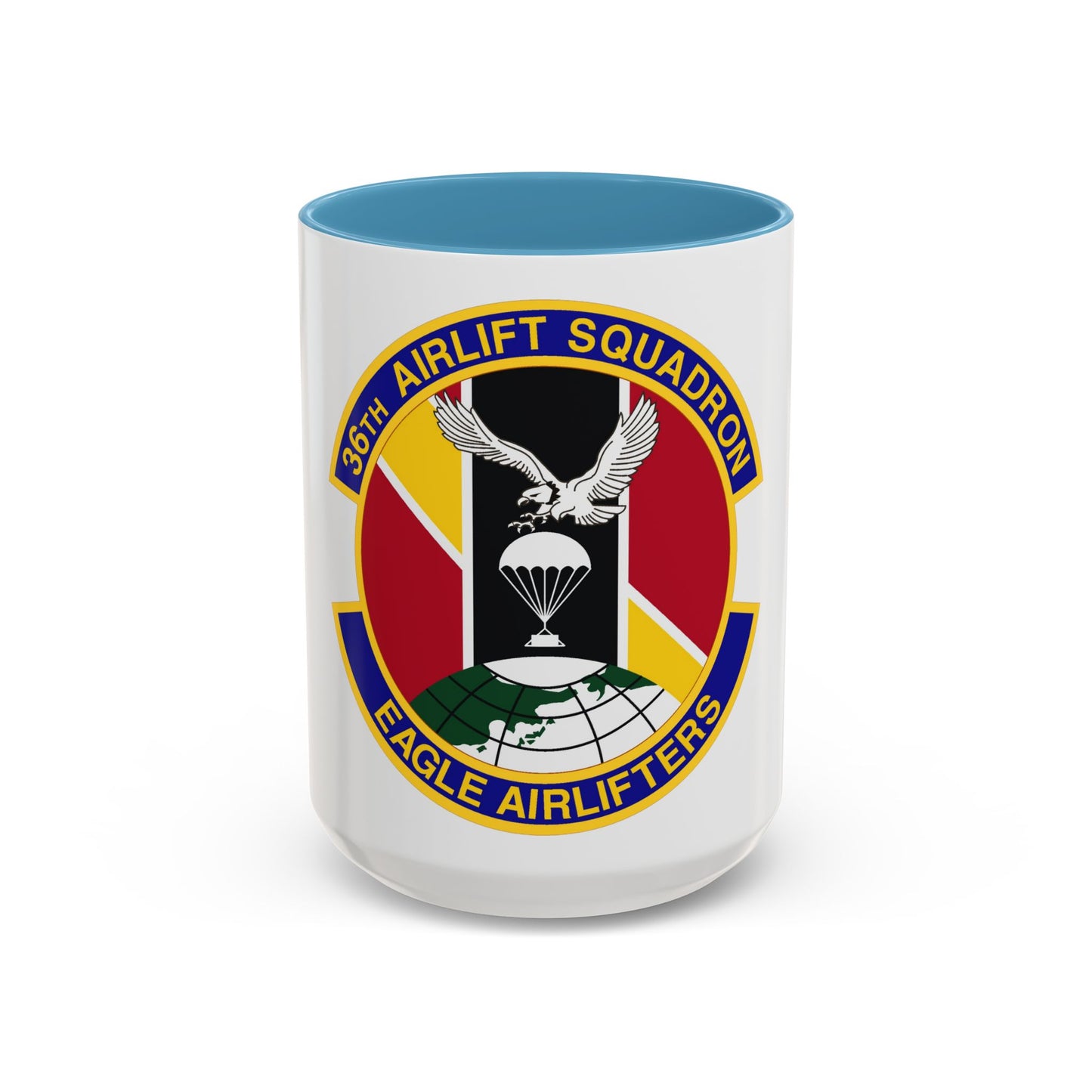36th Airlift Squadron (U.S. Air Force) Accent Coffee Mug