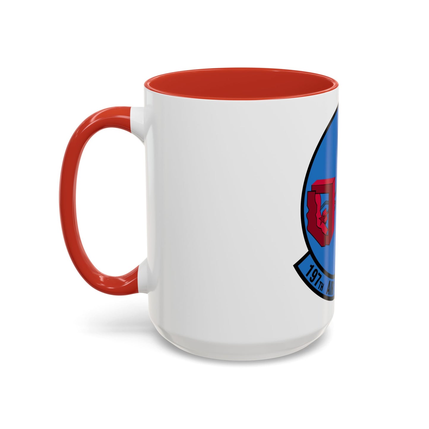197 Air Refueling Squadron (U.S. Air Force) Accent Coffee Mug