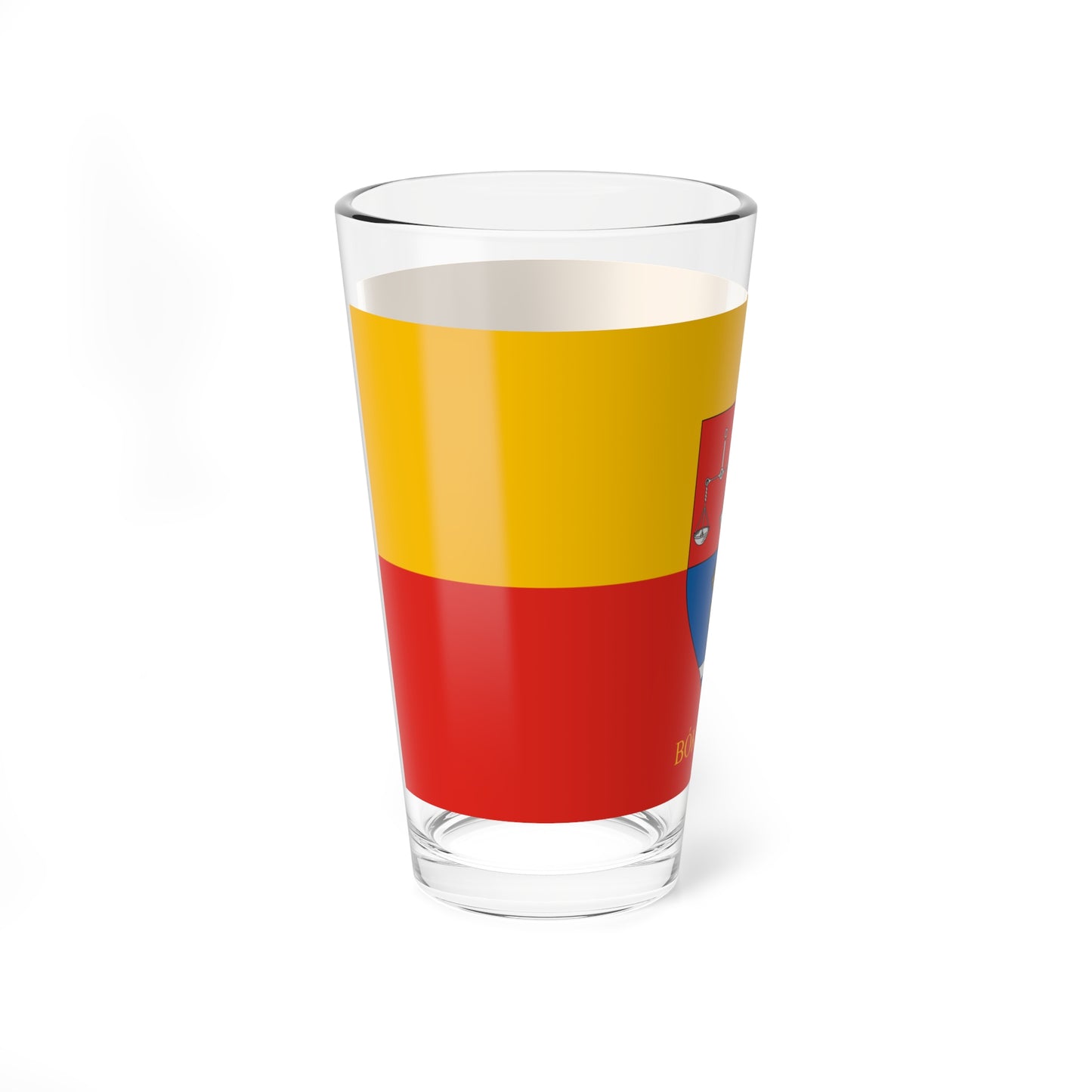 Flag of Bokahaza (Hungary) Pint Glass 16oz
