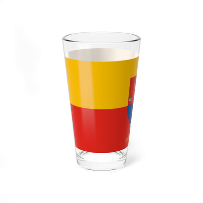Flag of Bokahaza (Hungary) Pint Glass 16oz