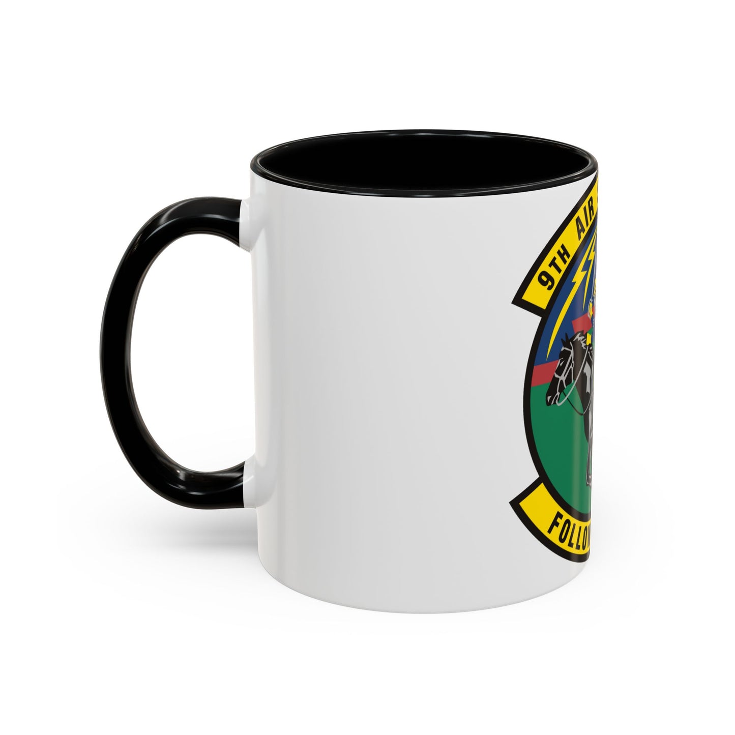 9th Air Support Operations Squadron (U.S. Air Force) Accent Coffee Mug