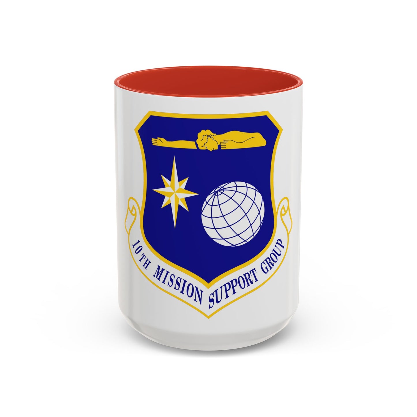 10th Mission Support Group (U.S. Air Force) Accent Coffee Mug