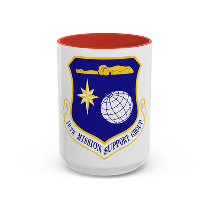 10th Mission Support Group (U.S. Air Force) Accent Coffee Mug