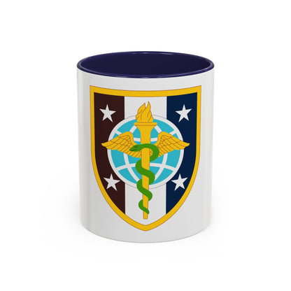 Uniformed Services University of the Health Sciences (U.S. Army) Accent Coffee Mug