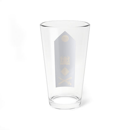 16. Kenyan Air Force GEN (Kenya) (Military Rank) Pint Glass 16oz