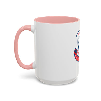 Coast Guard Wife (U.S. Coast Guard) Accent Coffee Mug