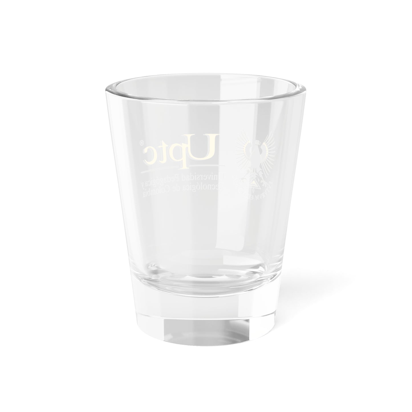 Logo de la UPTC (Colombia) (Coat of Arms) Shot Glass 1.5oz