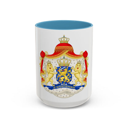 Royal coat of arms of the Netherlands (1815-1907) - Accent Coffee Mug