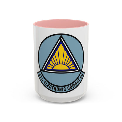 41st Electronic Combat Squadron (U.S. Air Force) Accent Coffee Mug