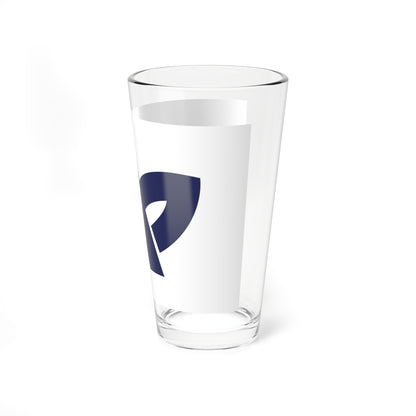 Flag of Okagaki Fukuoka (Japan) Pint Glass 16oz