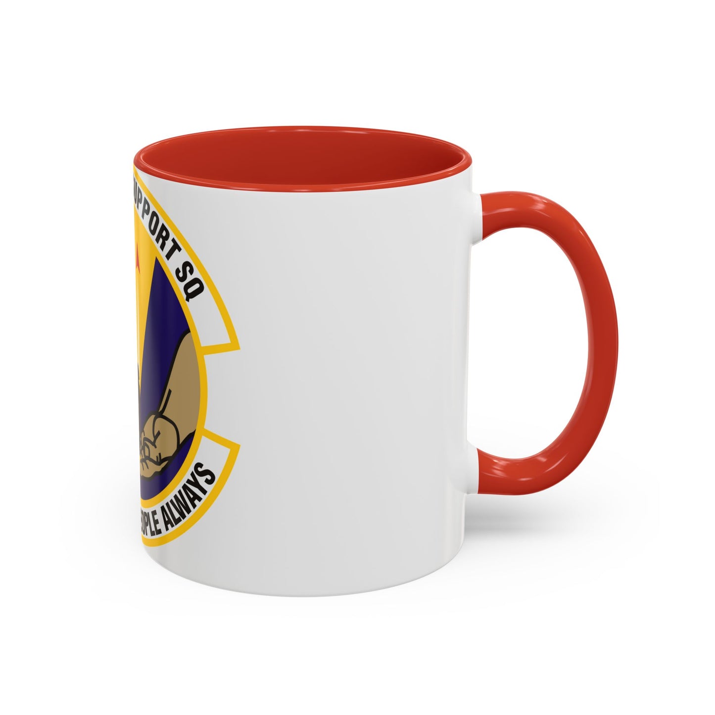 88th Mission Support Squadron (U.S. Air Force) Accent Coffee Mug