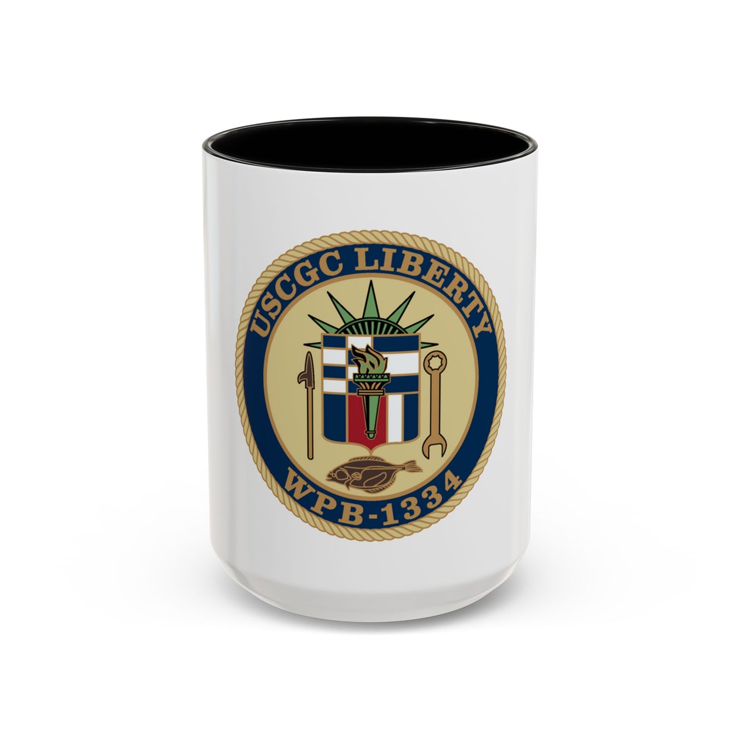 USCGC Liberty WPB 1334 (U.S. Coast Guard) Accent Coffee Mug