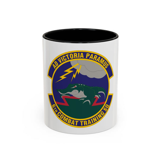 6 Combat Training Squadron ACC (U.S. Air Force) Accent Coffee Mug