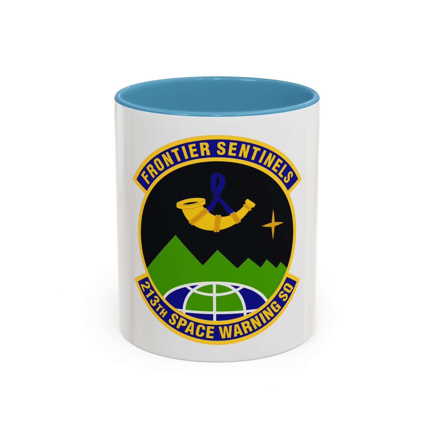 213th Space Warning Squadron (U.S. Air Force) Accent Coffee Mug