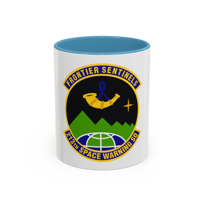 213th Space Warning Squadron (U.S. Air Force) Accent Coffee Mug