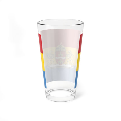Flag of Budapest 1990-2011 (Hungary) Pint Glass 16oz