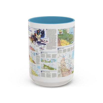 Canada - Prairie Provinces 2 (1995) (Map) Accent Coffee Mug