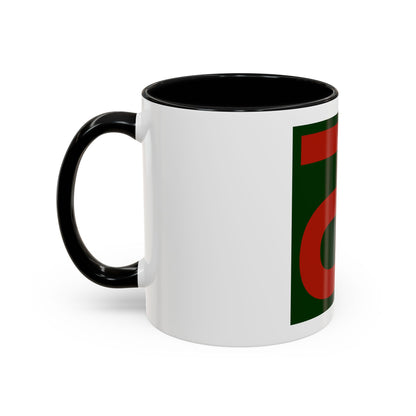 90th Infantry Division.patch (U.S. Army) Accent Coffee Mug