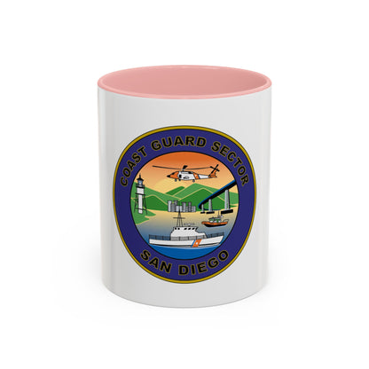 USCG Sector San Diego NEW 07 (U.S. Coast Guard) Accent Coffee Mug