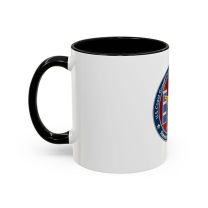 USCG CWO Assoc Steven Shields Chapter (U.S. Coast Guard) Accent Coffee Mug
