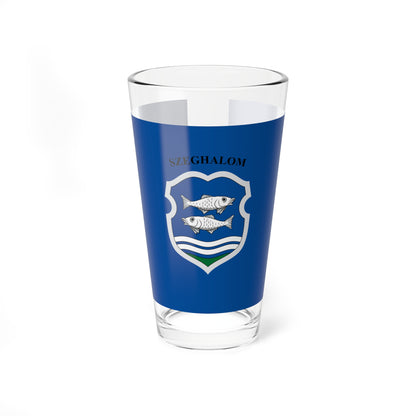 Flag of Szeghalom (Hungary) Pint Glass 16oz