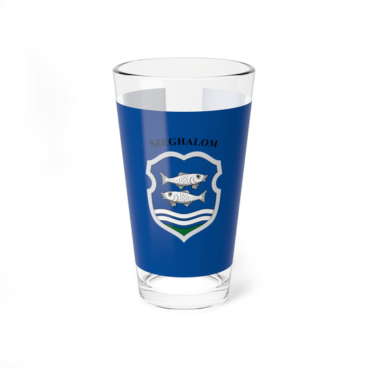 Flag of Szeghalom (Hungary) Pint Glass 16oz
