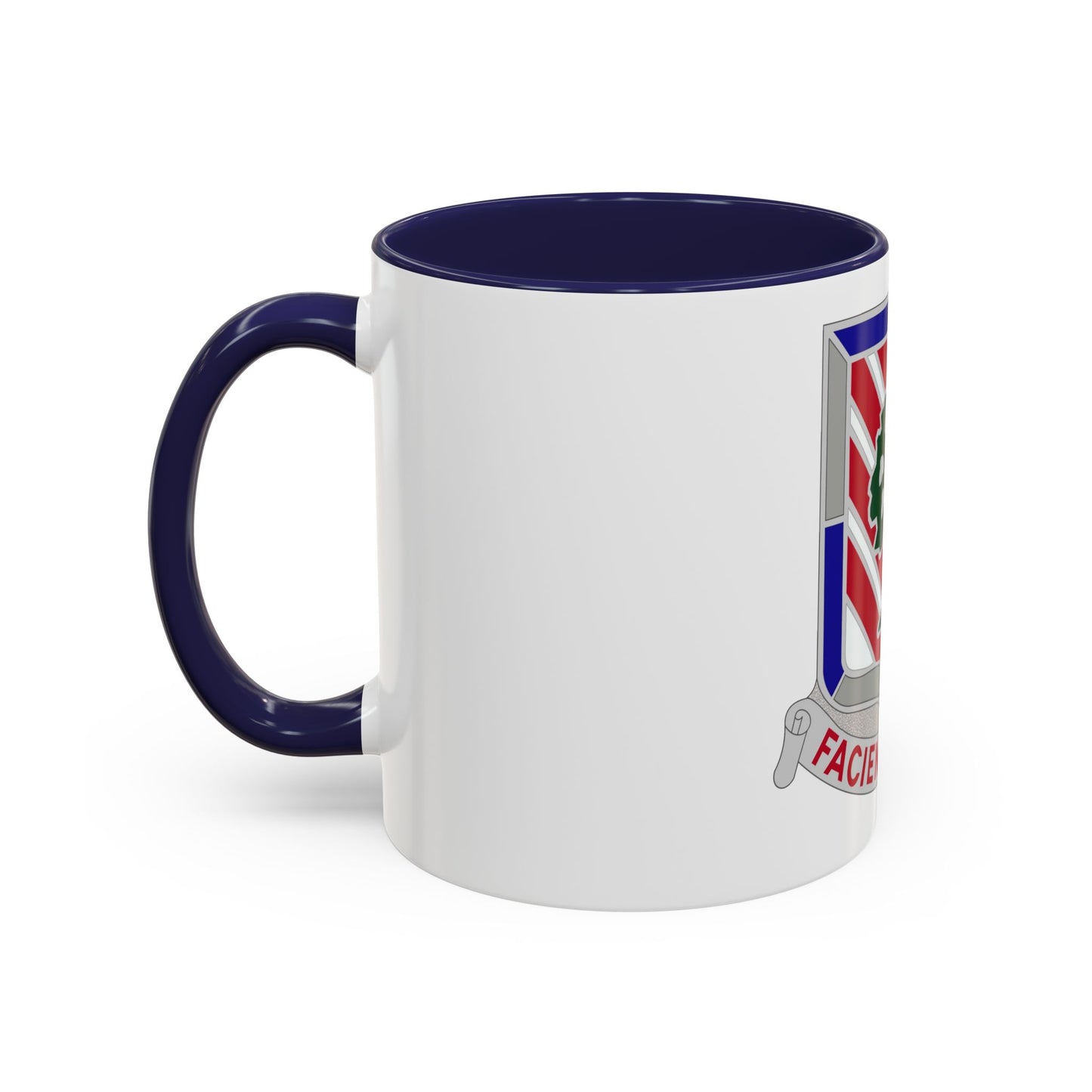 104 Engineer Battalion Obsolete Insignia (U.S. Army) Accent Coffee Mug