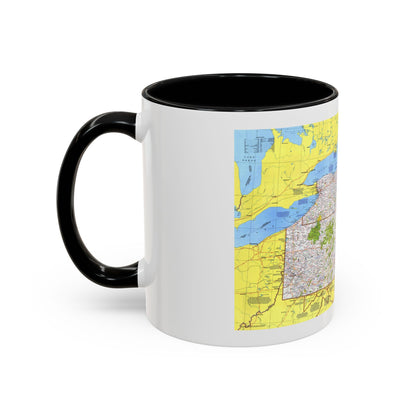 USA - Northeast 1 (1978) (Map) Accent Coffee Mug