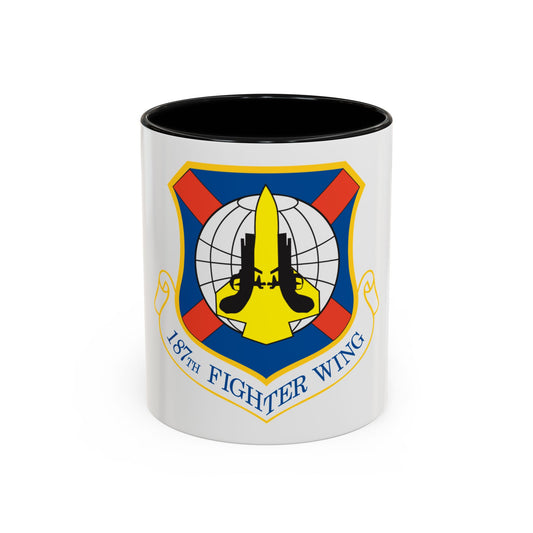 187th Fighter Wing (U.S. Air Force) Accent Coffee Mug