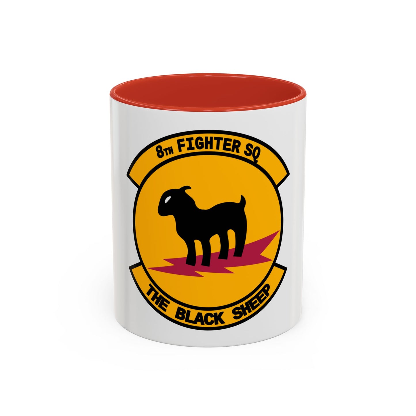 8th Fighter Squadron (U.S. Air Force) Accent Coffee Mug