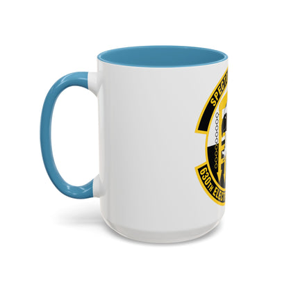 630th Electronic Systems Squadron (U.S. Air Force) Accent Coffee Mug