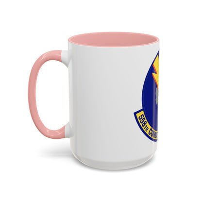 558th Combat Sustainment Squadron (U.S. Air Force) Accent Coffee Mug