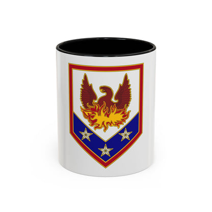 110 Maneuver Enhancement Brigade (U.S. Army) Accent Coffee Mug