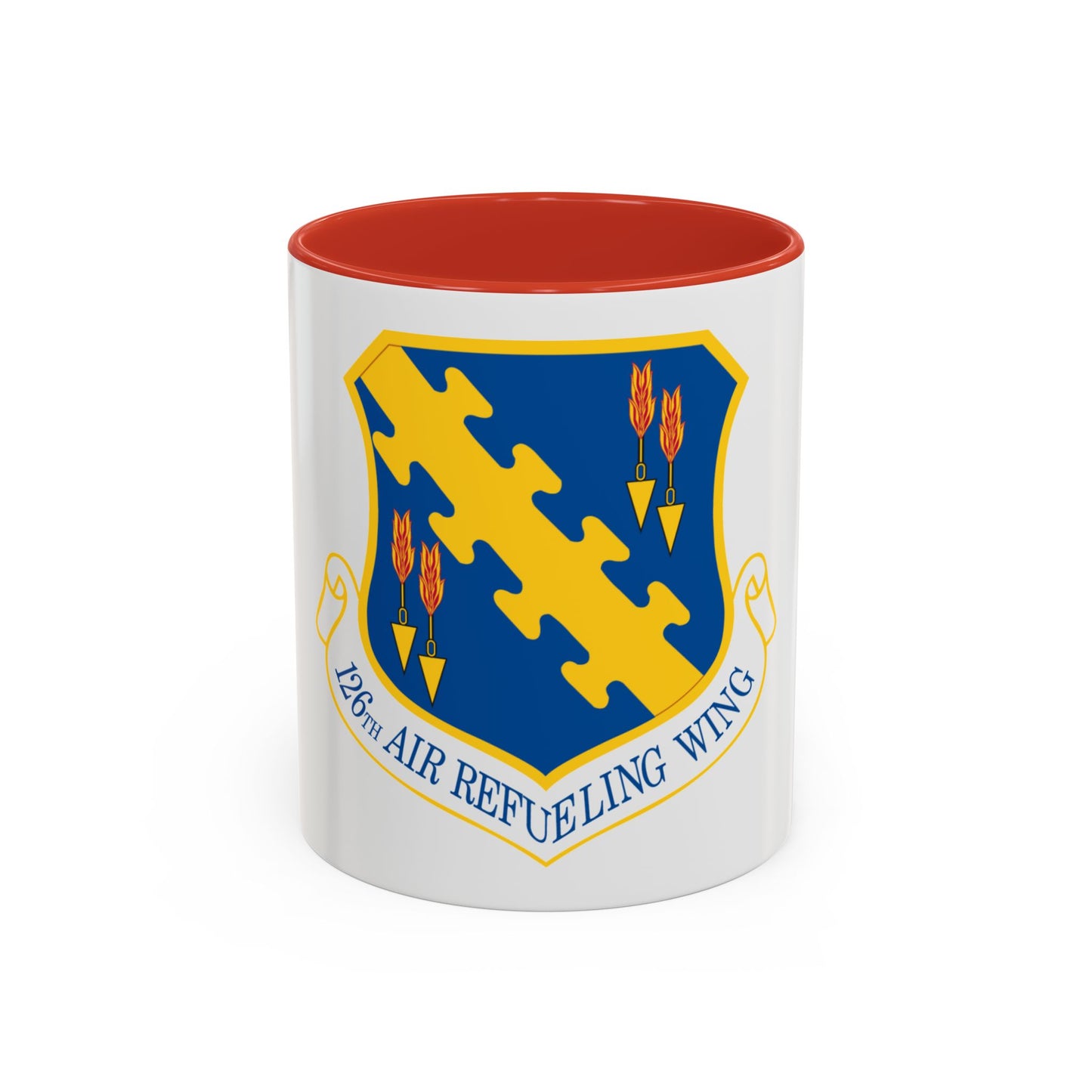 126th Air Refueling Wing (U.S. Air Force) Accent Coffee Mug