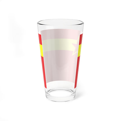 Proposed PRC national flag 015 (China) Pint Glass 16oz