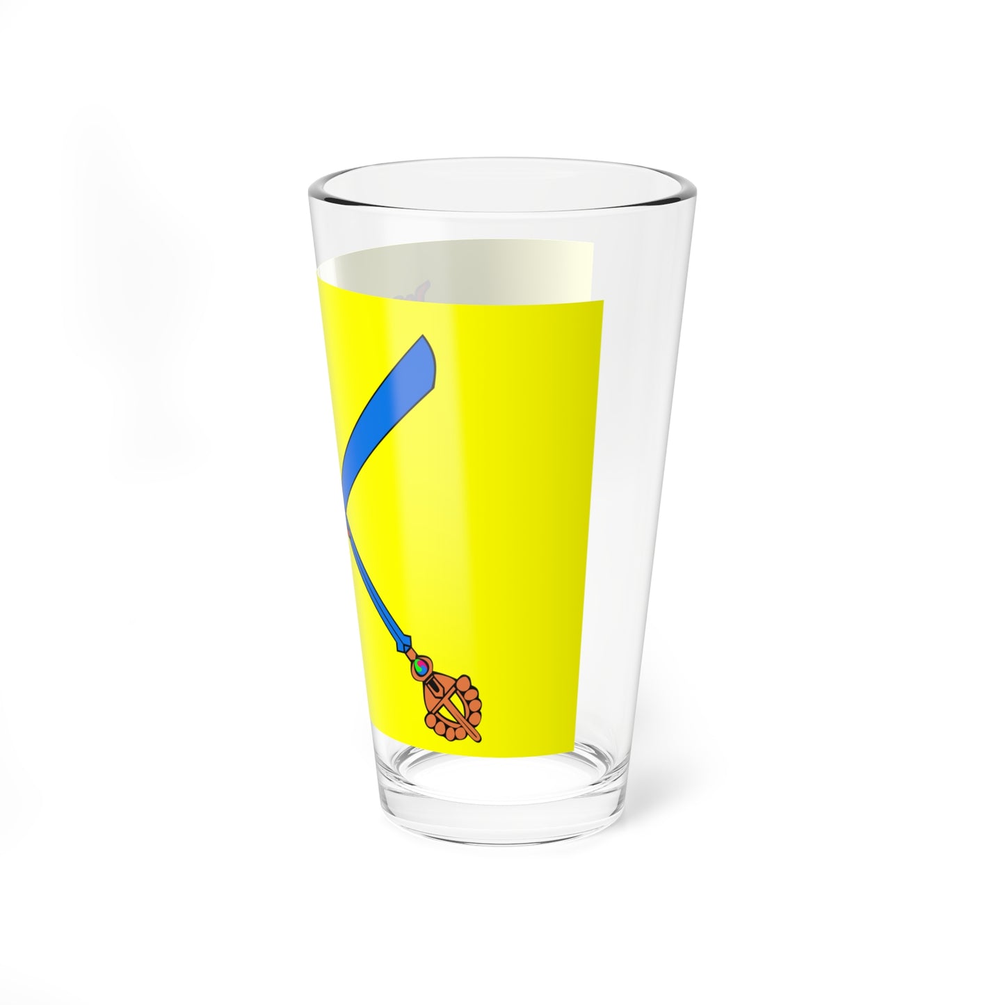 Chushi Gangdruk-flag (China) Pint Glass 16oz