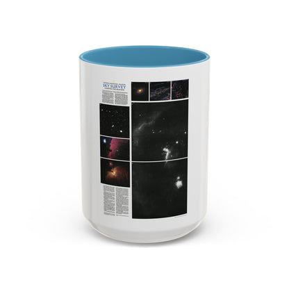 Heavens, The - Palomar Sky Survey (1983) (Map) Accent Coffee Mug