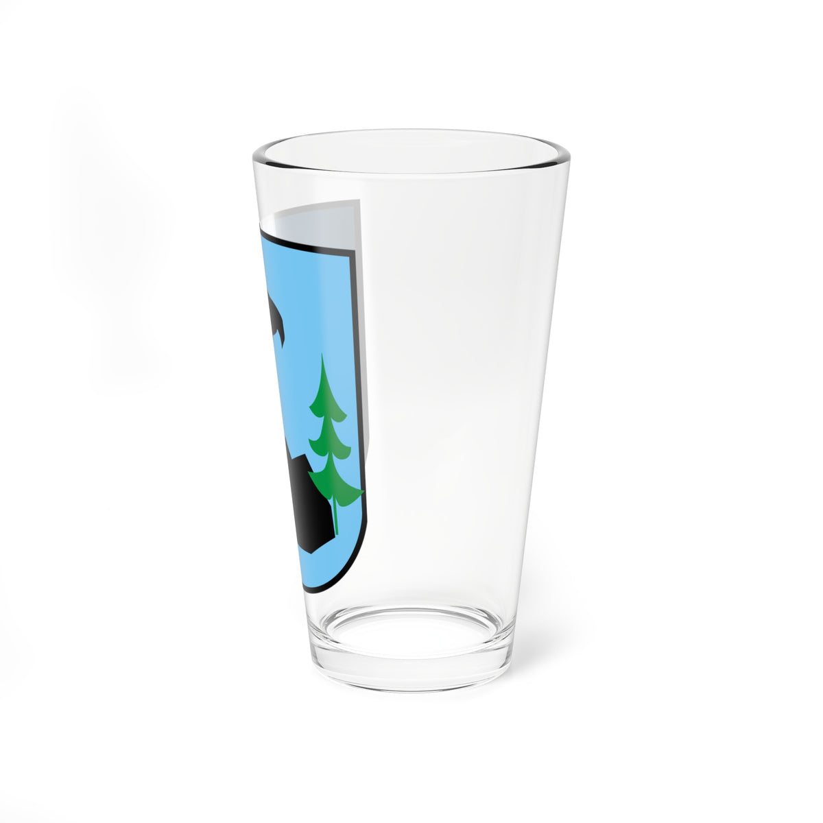 POL Jastrzębie-Zdrój old COA (Poland) (Coat of Arms) Pint Glass 16oz